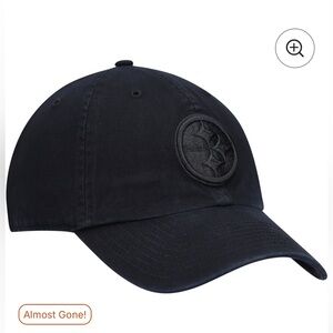 REEBOK x NFL Pittsburgh STEELERS Black Baseball Hat